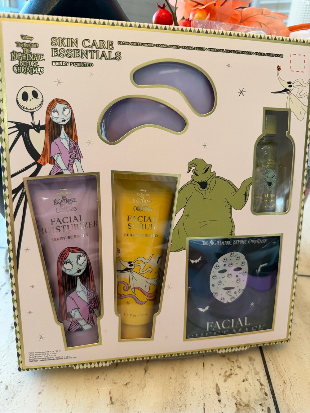 Disney The Nightmare Before Christmas Skin Care Set - 5 Pack Berry Scent Sealed
